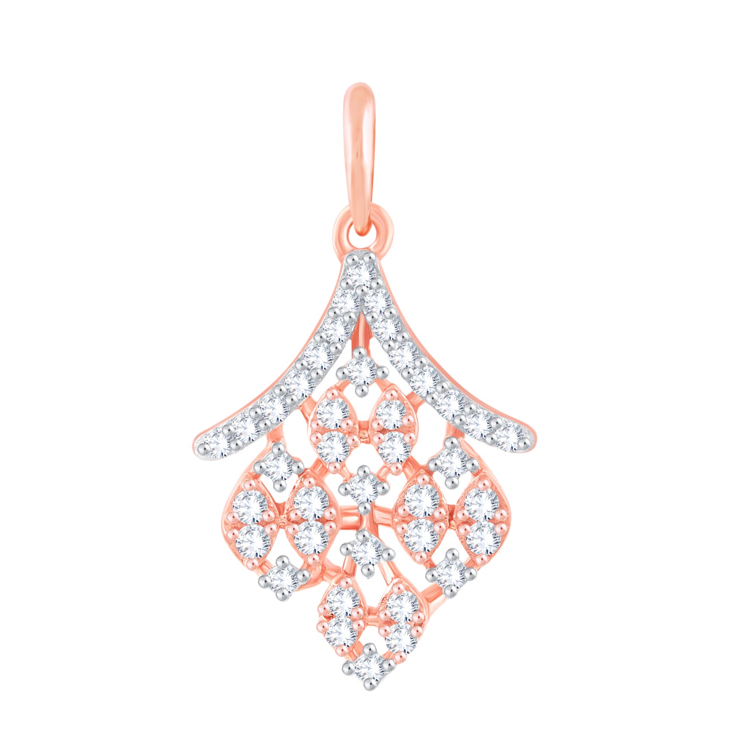 Diamond Pendant for her in Rose Gold DPD22167