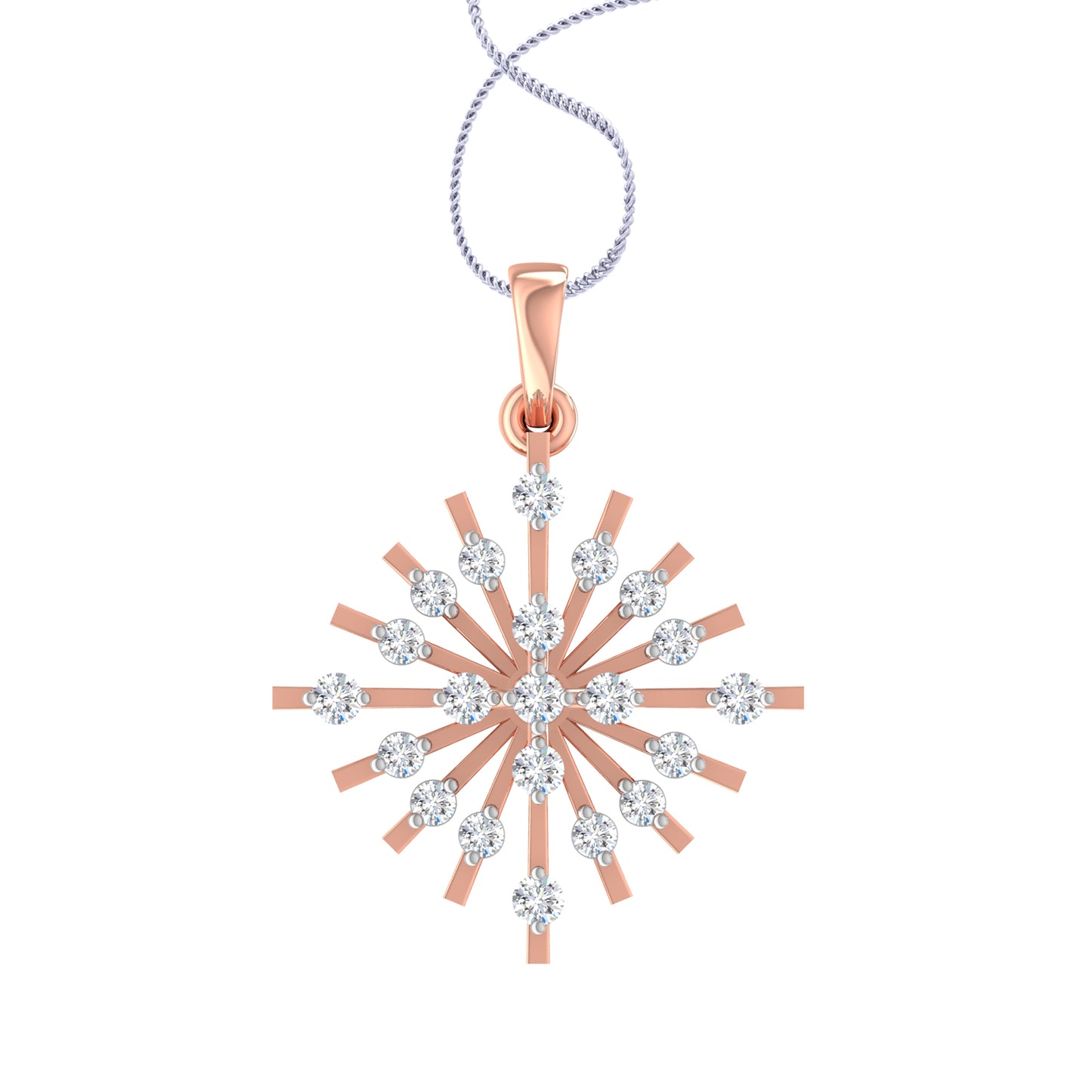 Jeny Star Diamond Pendant