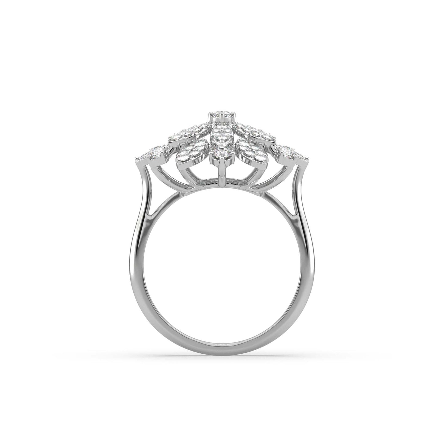 Willa Floral Diamond Ring