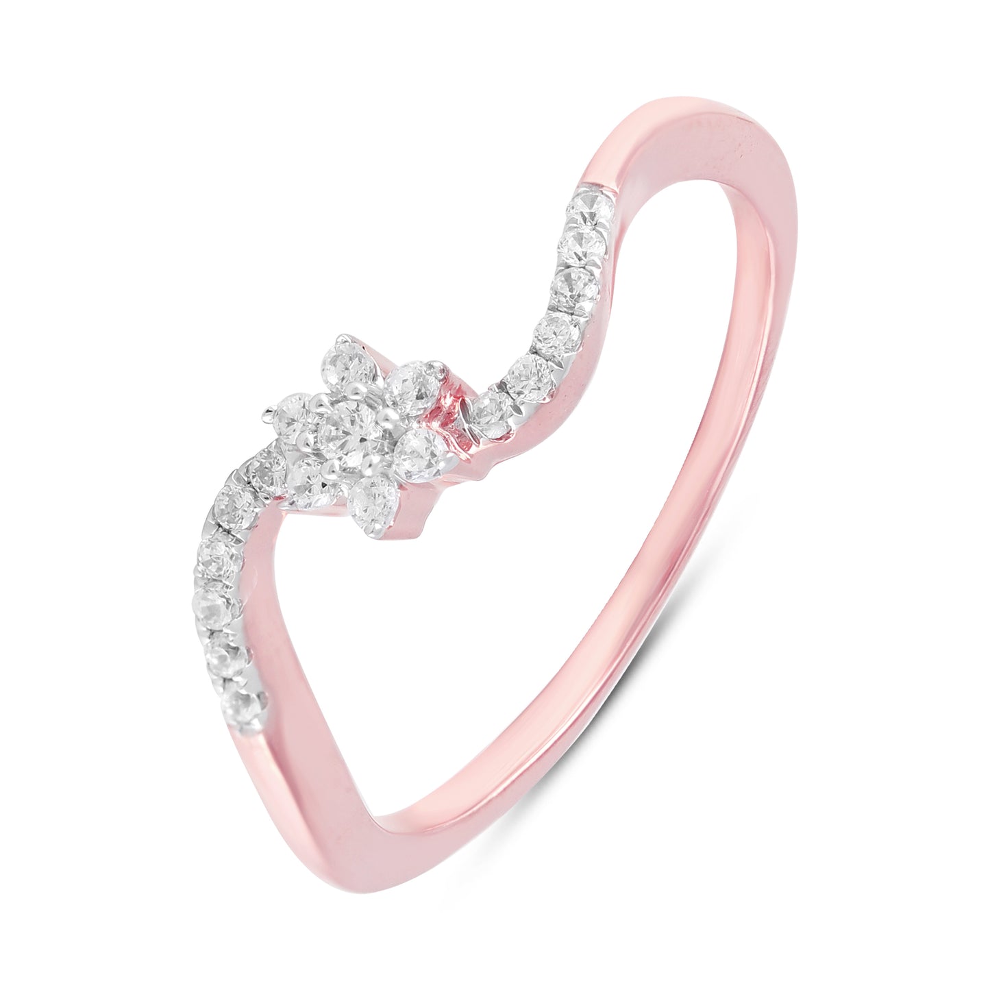 Adela Diamond Finger Ring