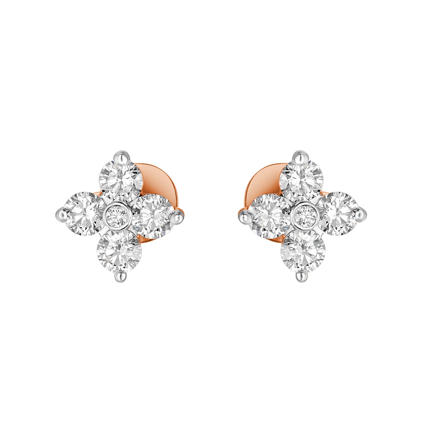 Twinkle Diamond Stud Earrings