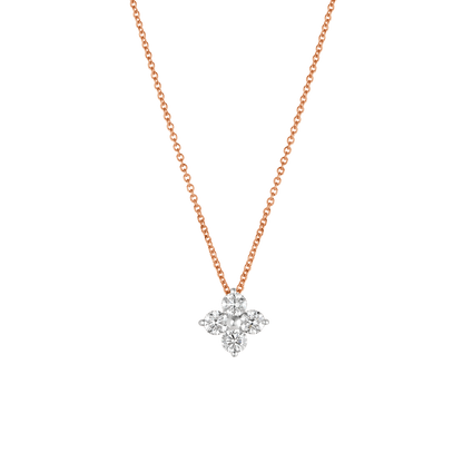 Sparkle Diamond Rose Gold Pendant