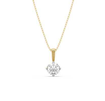 Myla Dazzling Solitaire Pendant