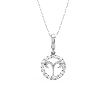 Adriana Aries Zodiac Pendant