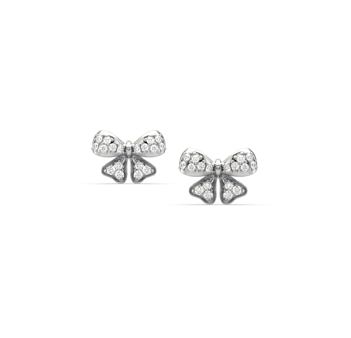 Delilah Bow Diamond Earrings