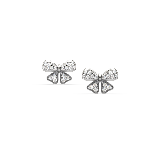 Delilah Bow Diamond Earrings