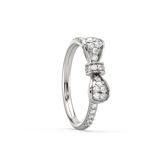 Talia Bow Diamond Ring