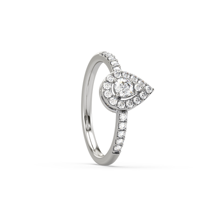 Scarlett Dewdrop Ornate Ring