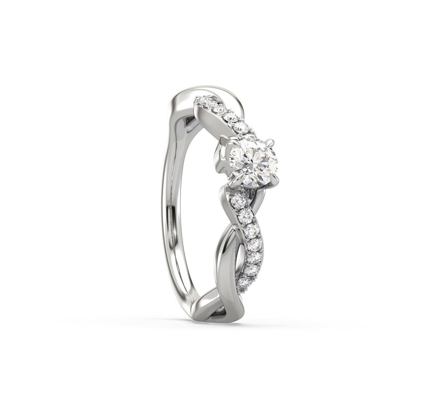 Rosalie Coil Solitaire Diamond