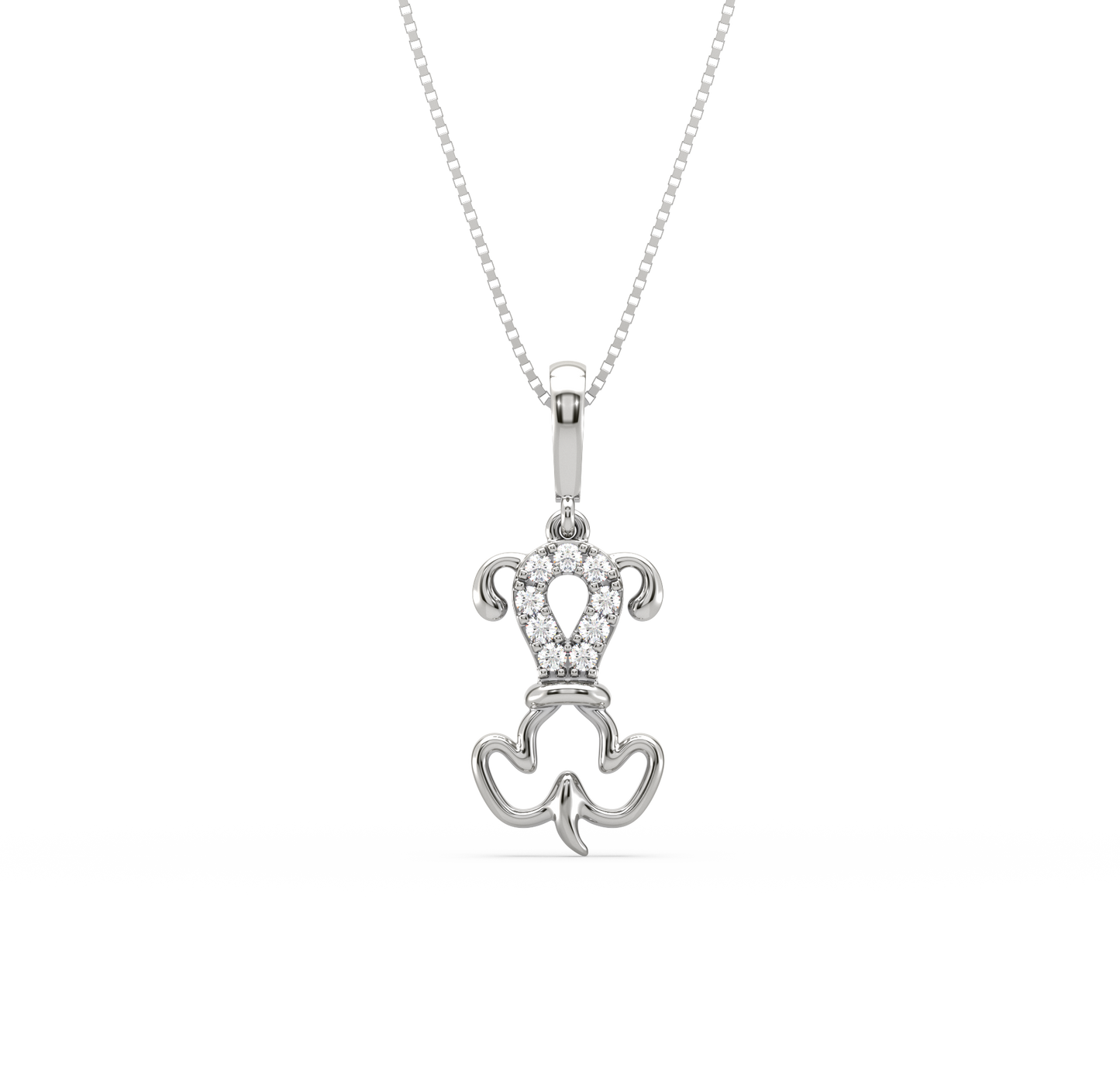 Amanda Puppy Diamond Pendant