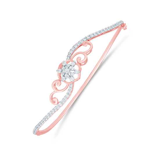 Couronne Diamond Bangle Bracelet