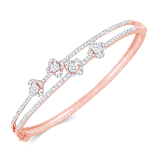 Paola Diamond Bangle Bracelet