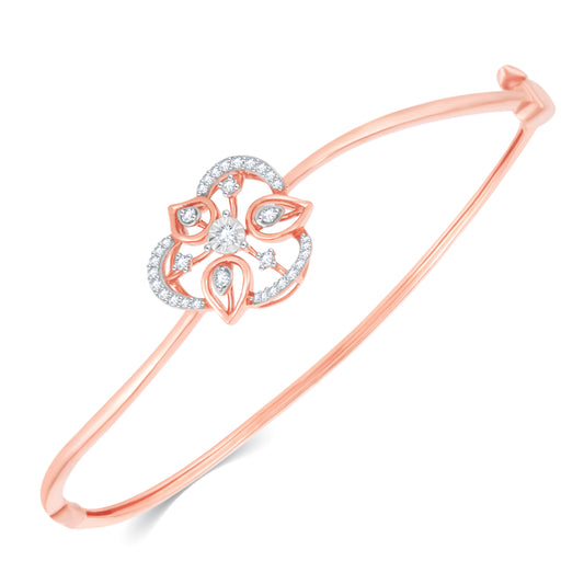 Aural Diamond Bangle Bracelet