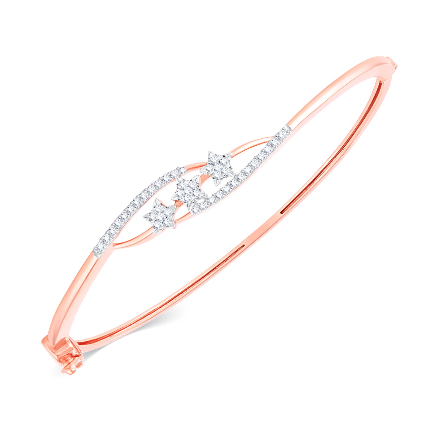 Diamond Bracelet for her in Rose Gold DBF22068