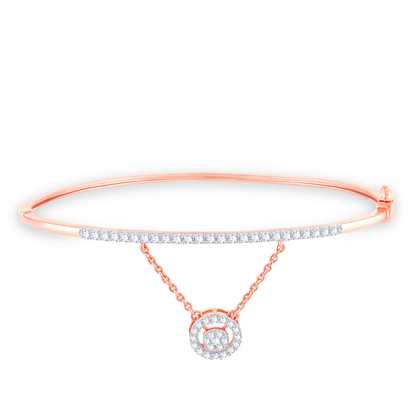 Diamond Bracelet for her in Rose Gold DBF22075