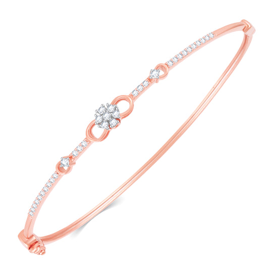 Diamond Bracelet for her in Rose Gold DBF22078