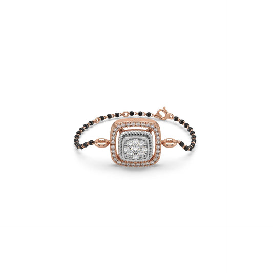 Roma Square Diamond Magansutra Bracelet