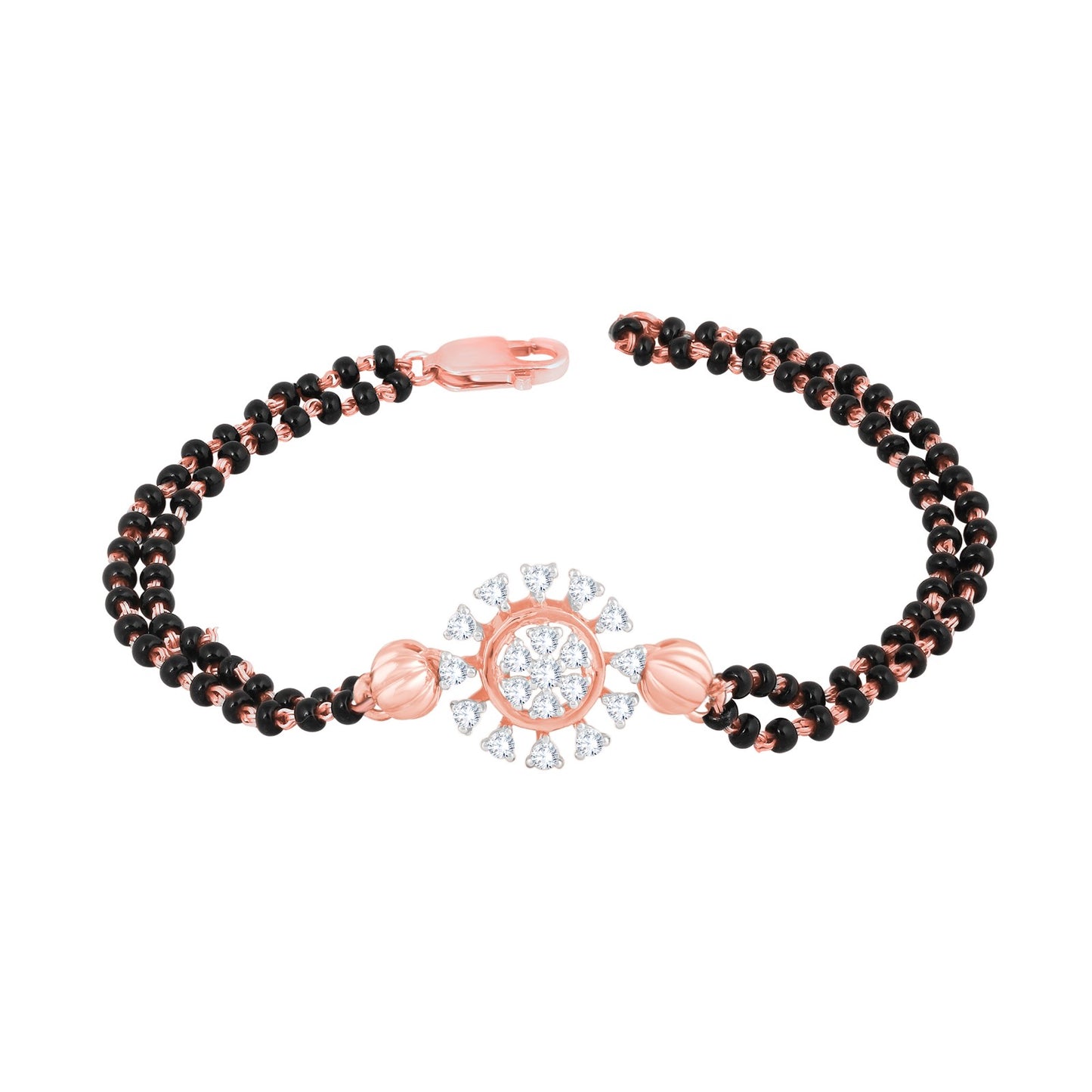 Diamond Bracelet for her in Rose Gold - DBR22003-7