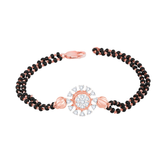 Diamond Bracelet for her in Rose Gold - DBR22006-6.5