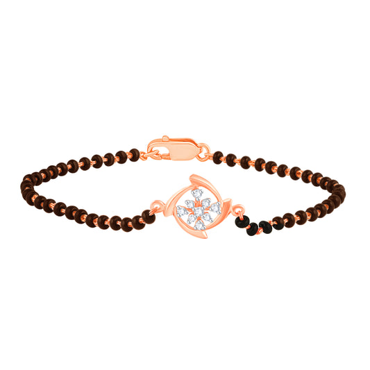 Diamond Bracelet for her in Rose Gold - DBR22010-7