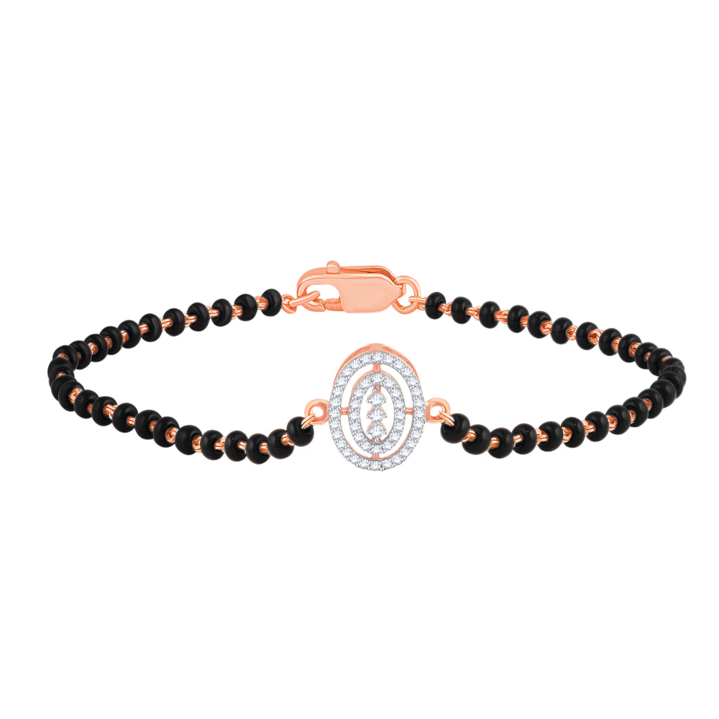 Diamond Bracelet for her in Rose Gold - DBR22011-6.5