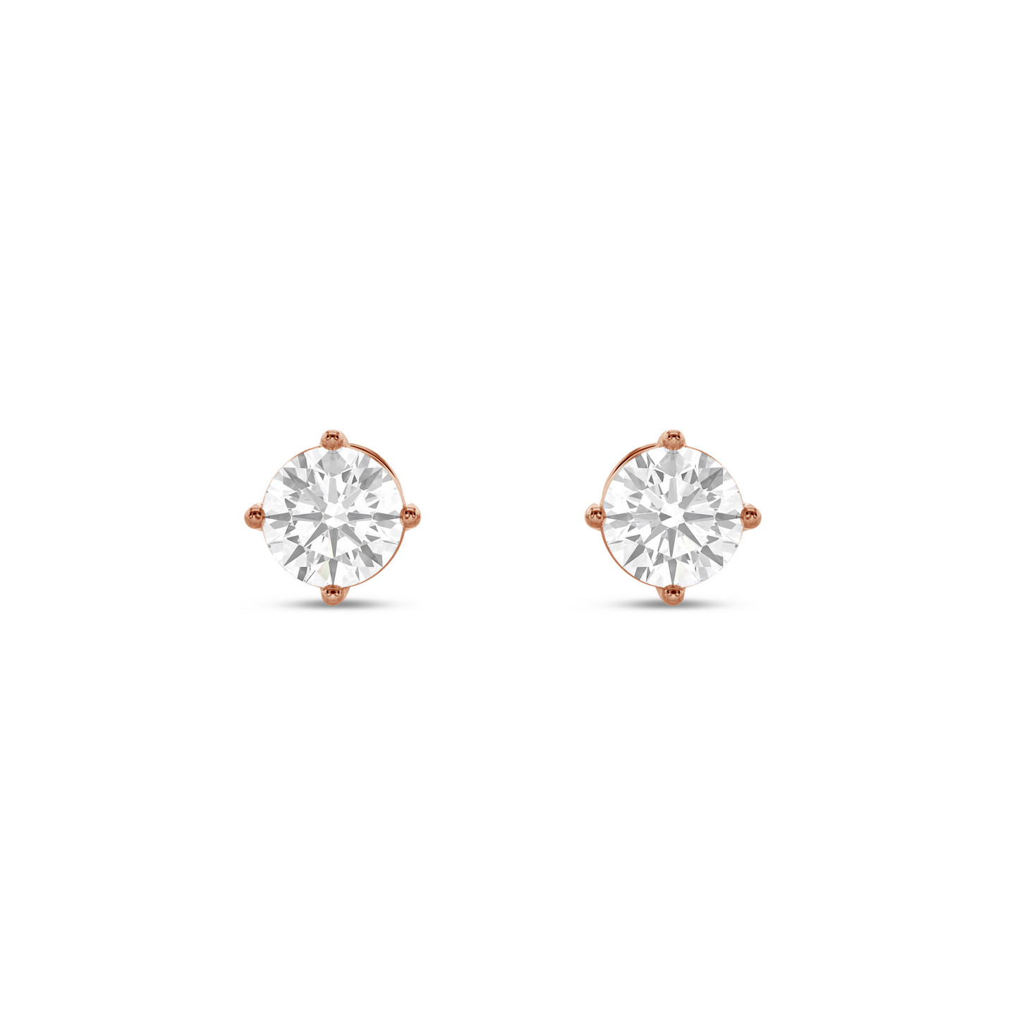 Ashley Diamond Solitaire Earrings