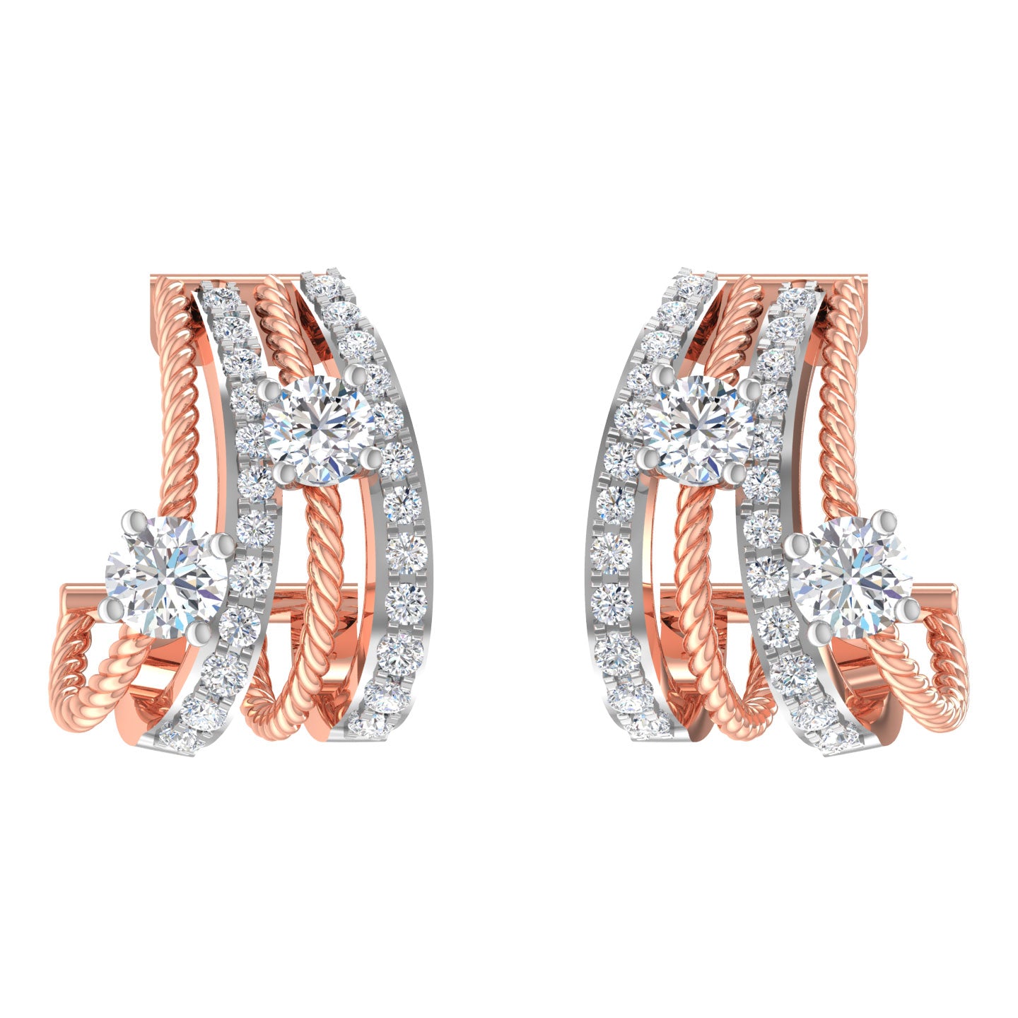 Klara J Bali Diamond Earrings