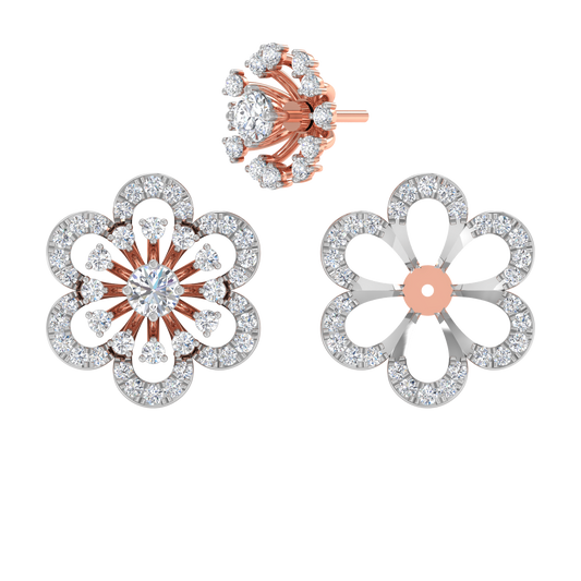 Isabelle Detachable Diamond Earrings