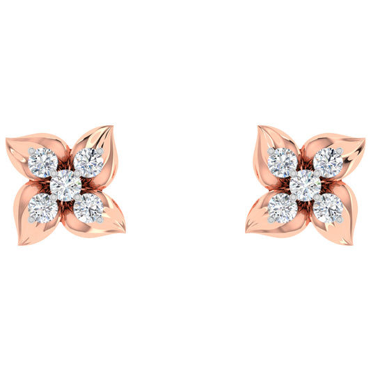 Elizabeth Diamond Stud Earrings