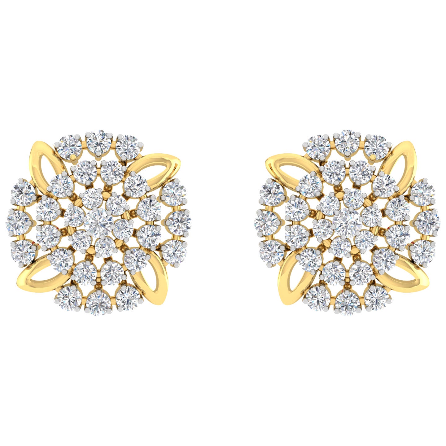 Agneta Diamond Stud Earrings