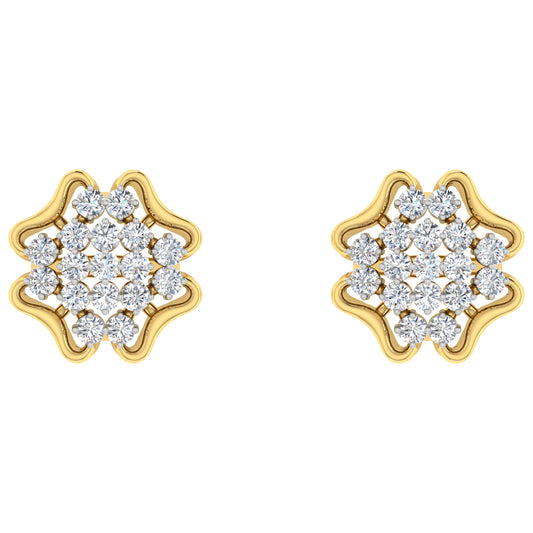 Bonita Diamond Stud Earrings