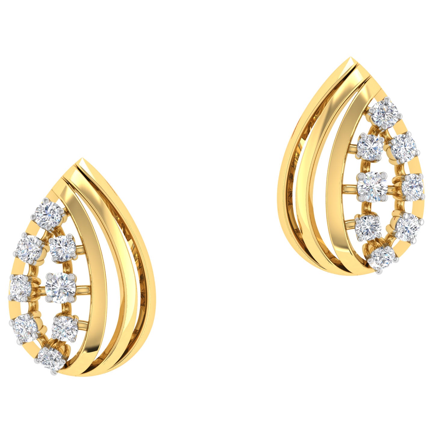 Emery Diamond Earrings