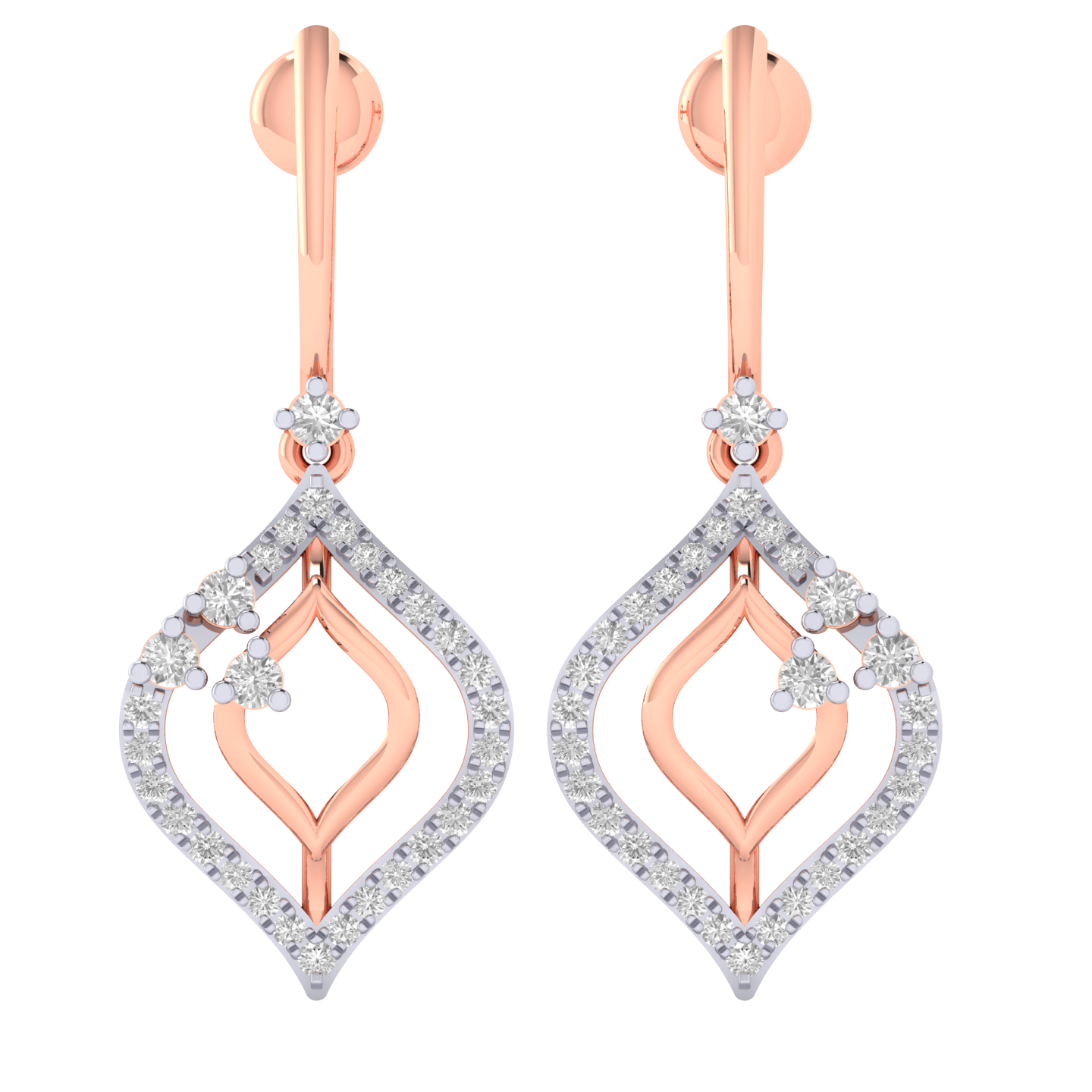 Allenor Diamond Dangler Earrings