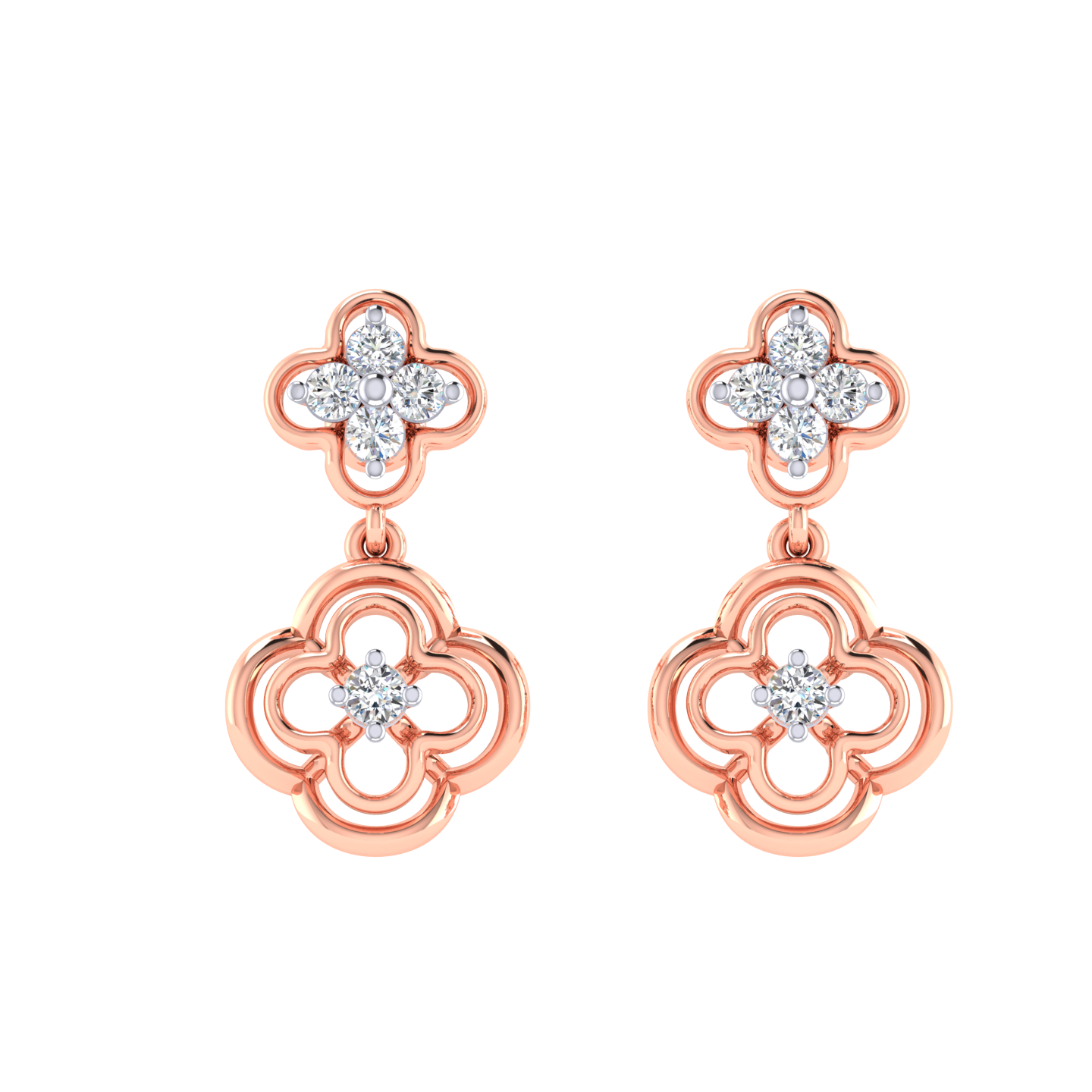 Aline Diamond Dangler Earrings