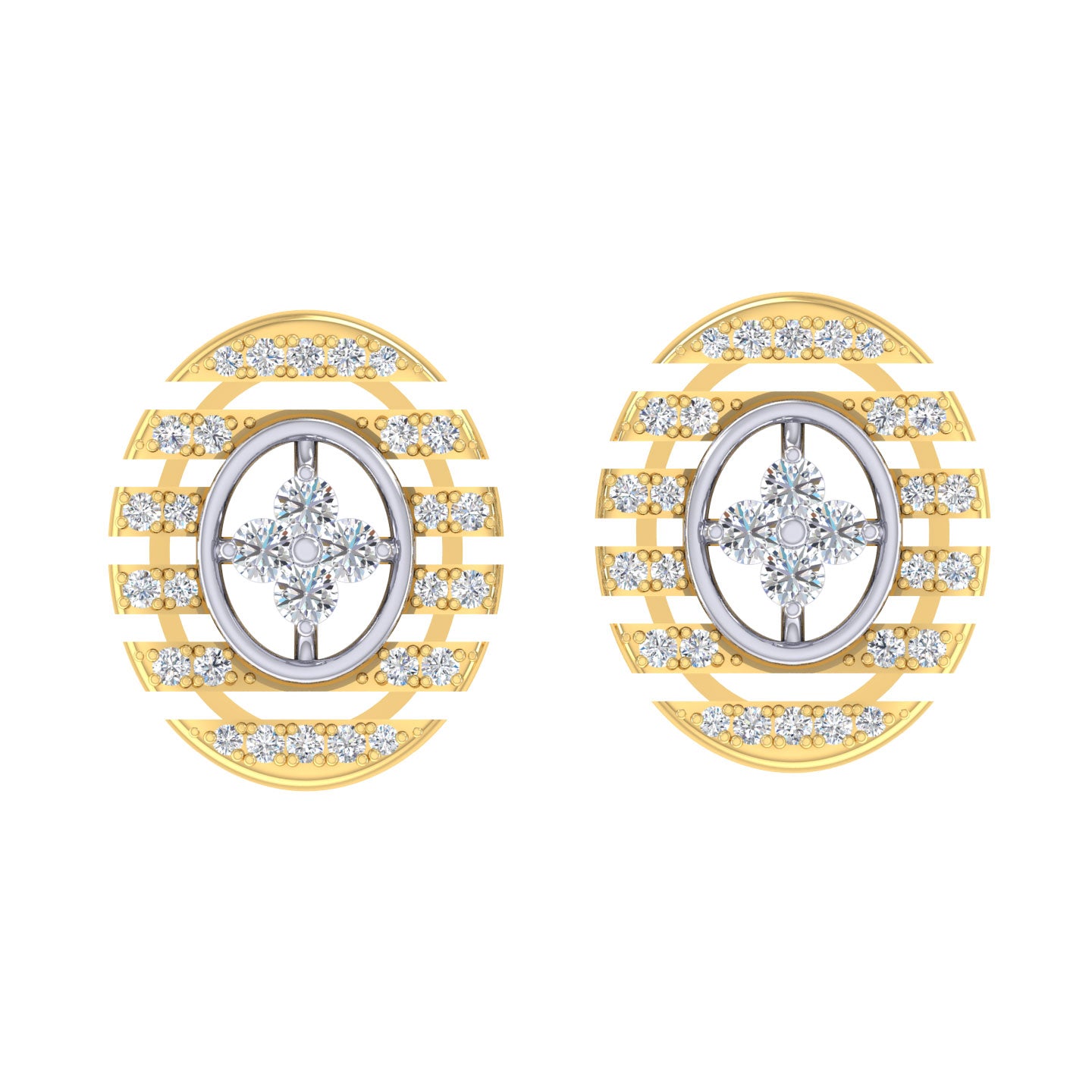 Riley Diamond Stud Earrings