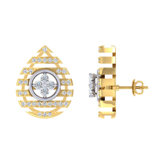 Maisie Diamond Stud Earrings