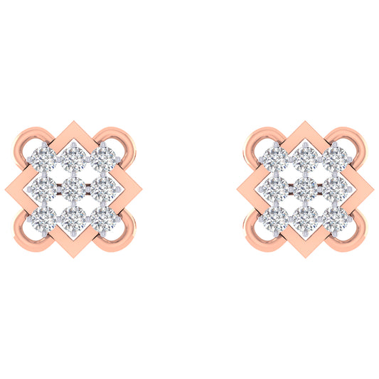 Bianca Diamond Stud Earrings