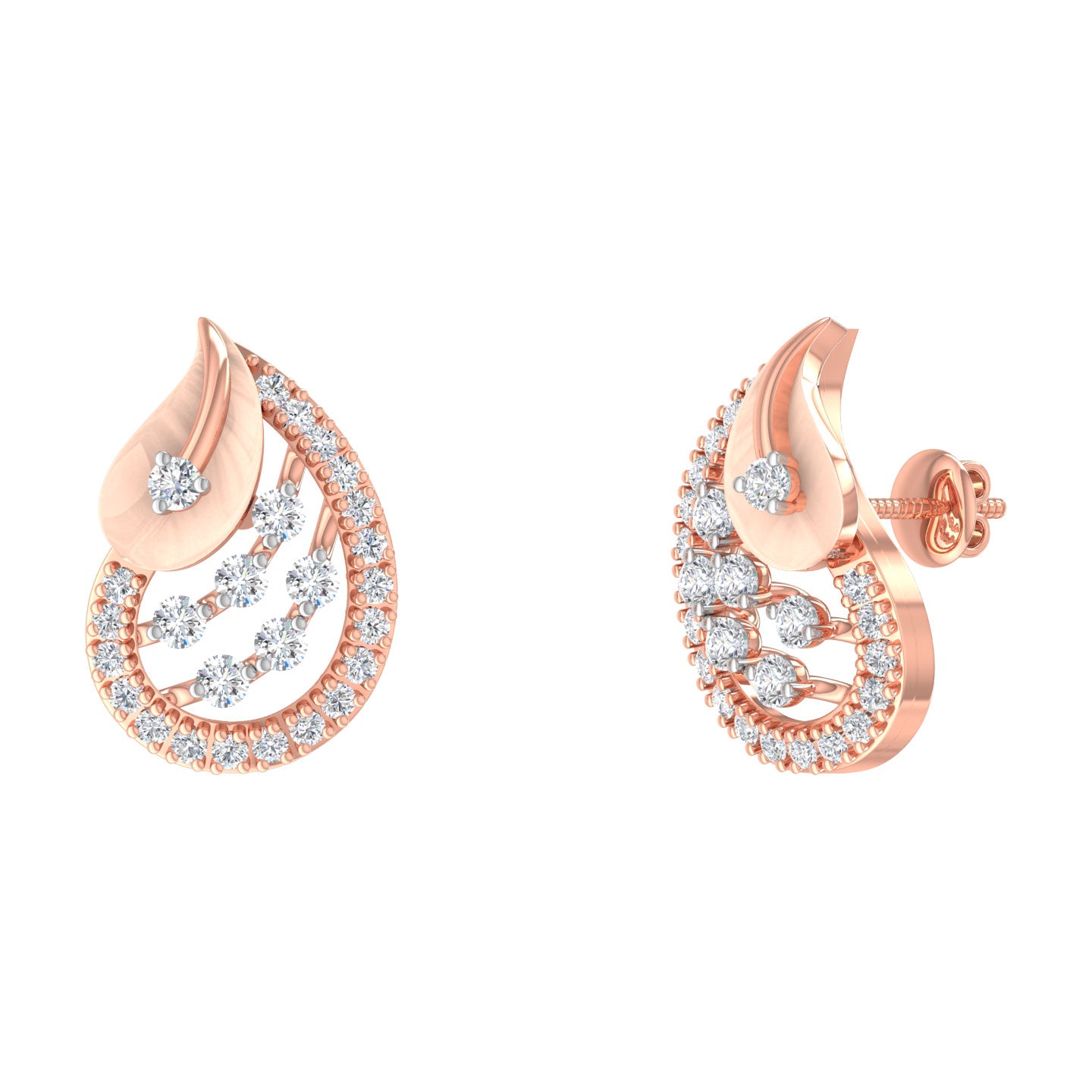 Giorgia Diamond Stud Earrings