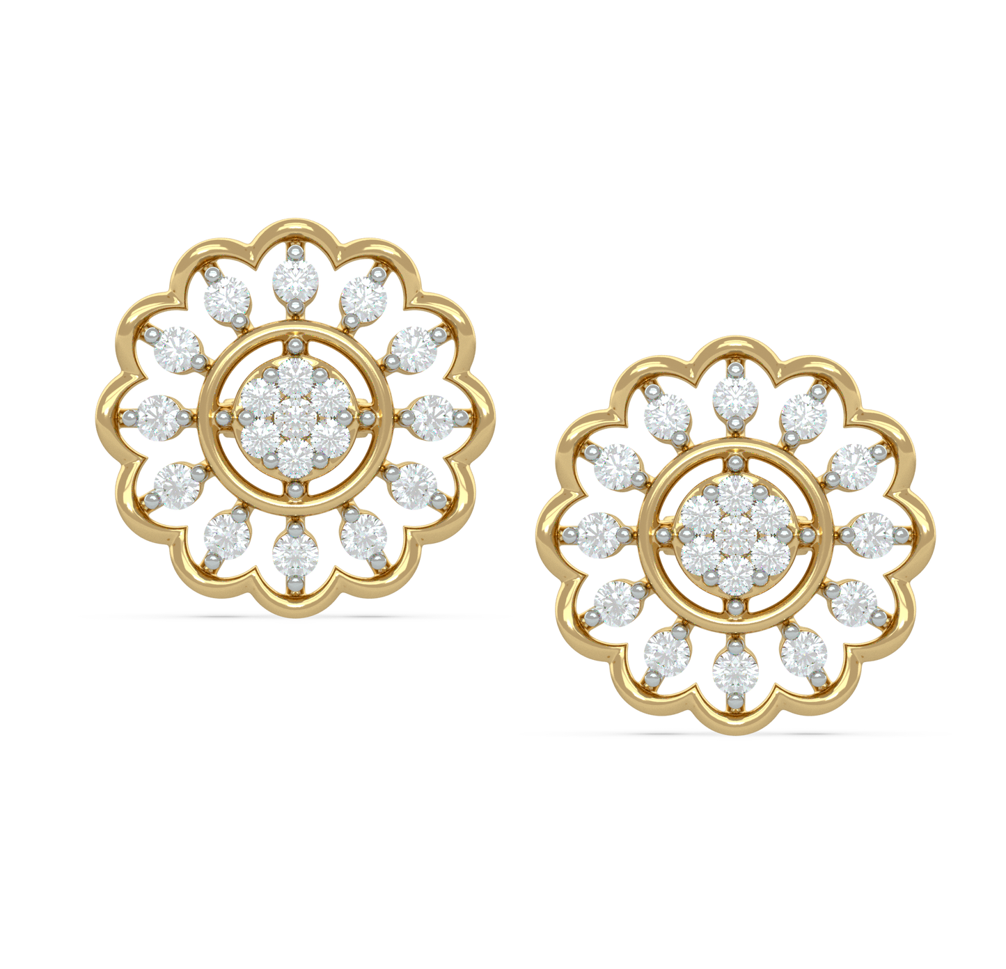 Presley Diamond Stud Earrings