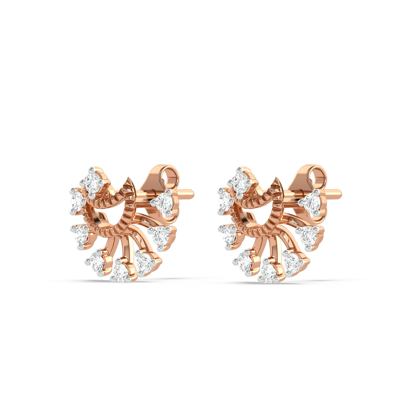 Kayla Diamond Stud Earrings