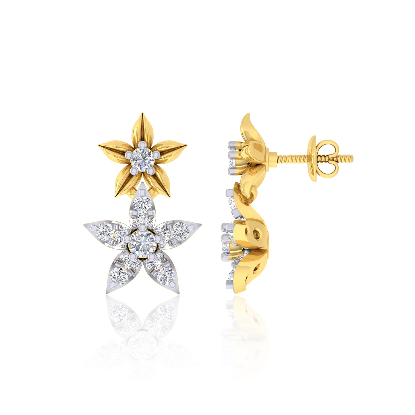 Pixa Starry Diamond Earrings