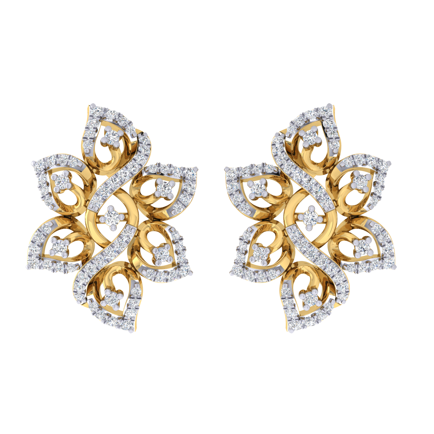 Vayla Diamond Stud Earrings