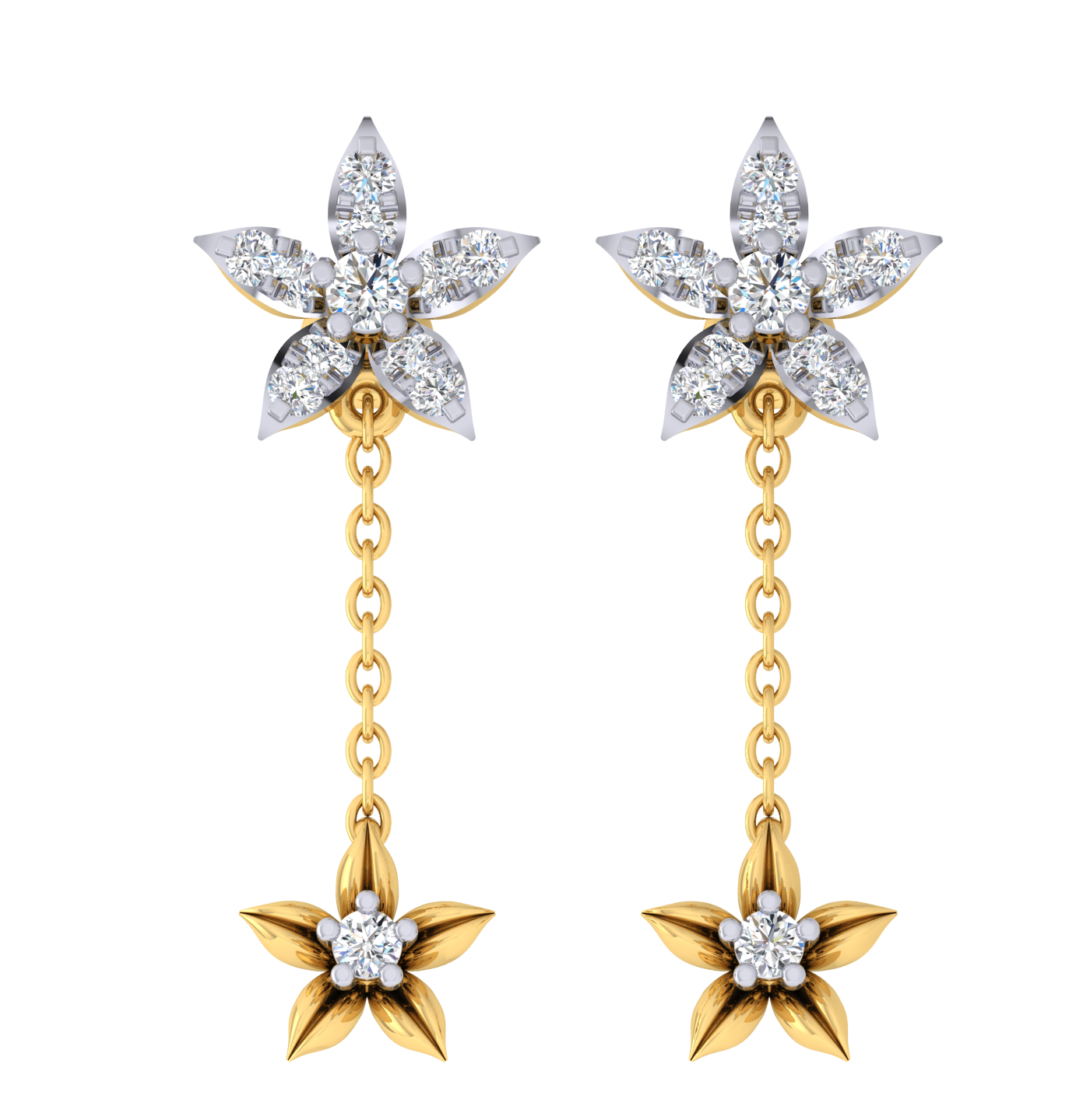 Mesba Star Dangler Earrings