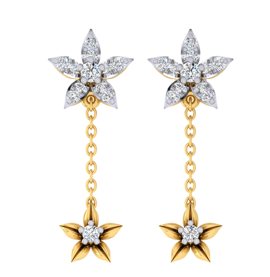 Mesba Star Dangler Earrings