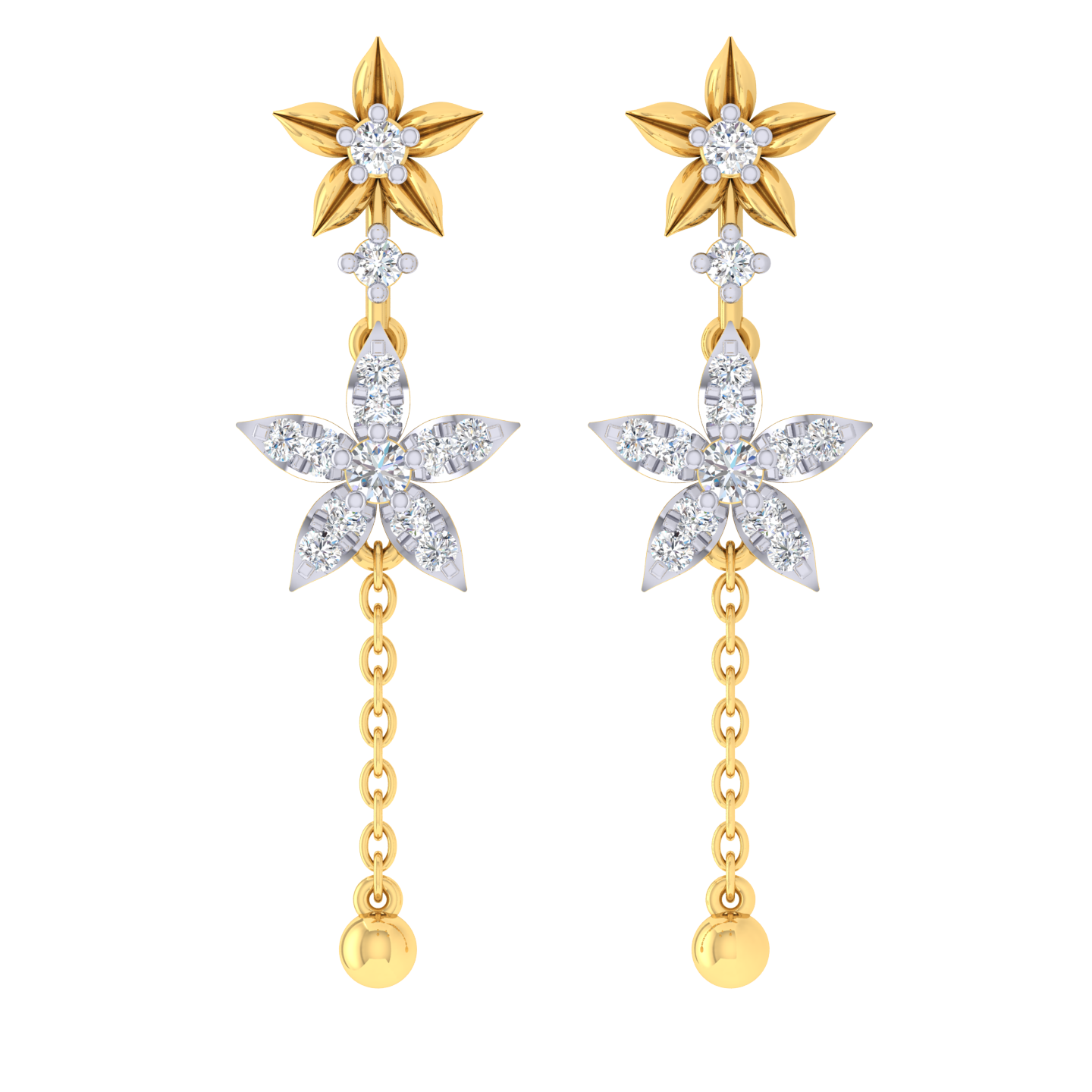 Malaya Star Dangler Earrings