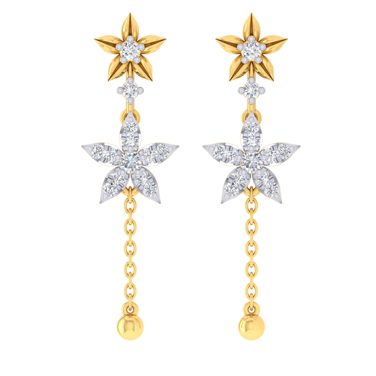 Malaya Star Dangler Earrings