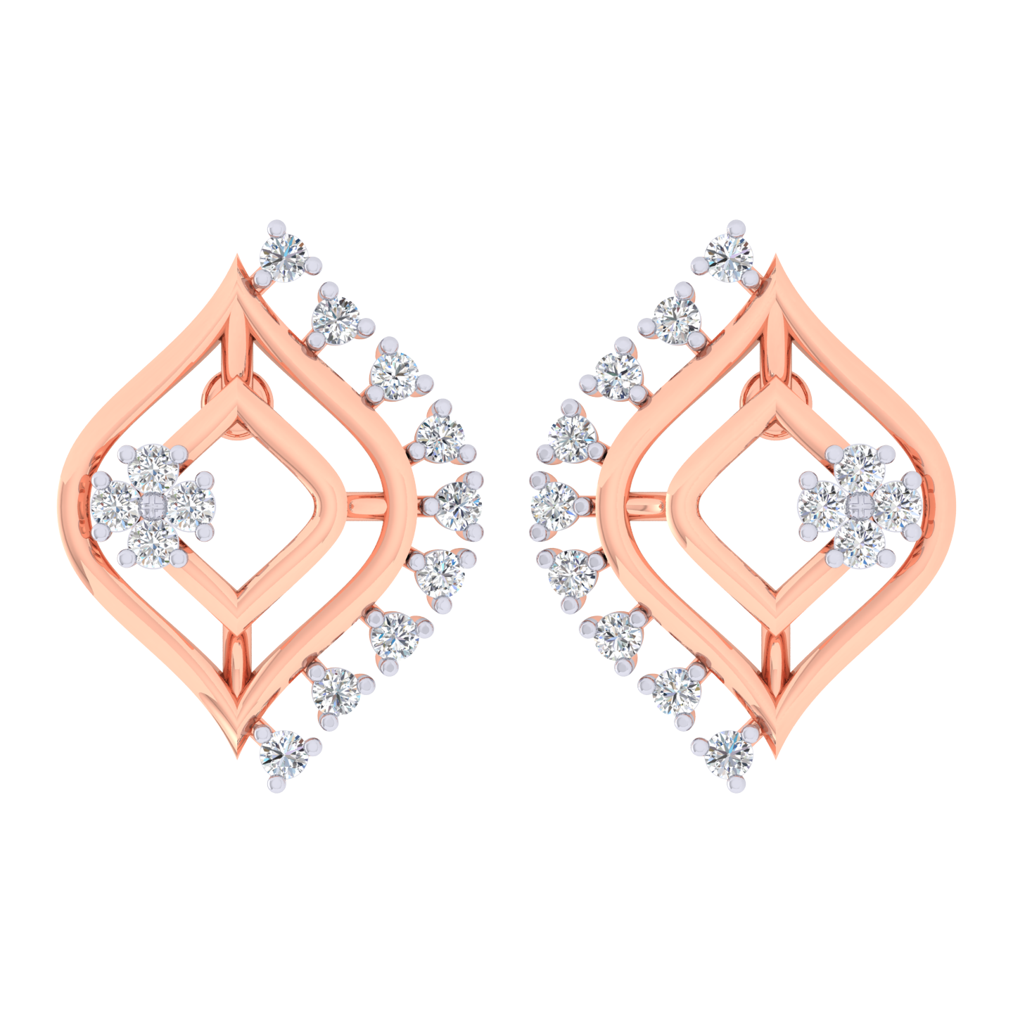 Azra Diamond Stud Earrings