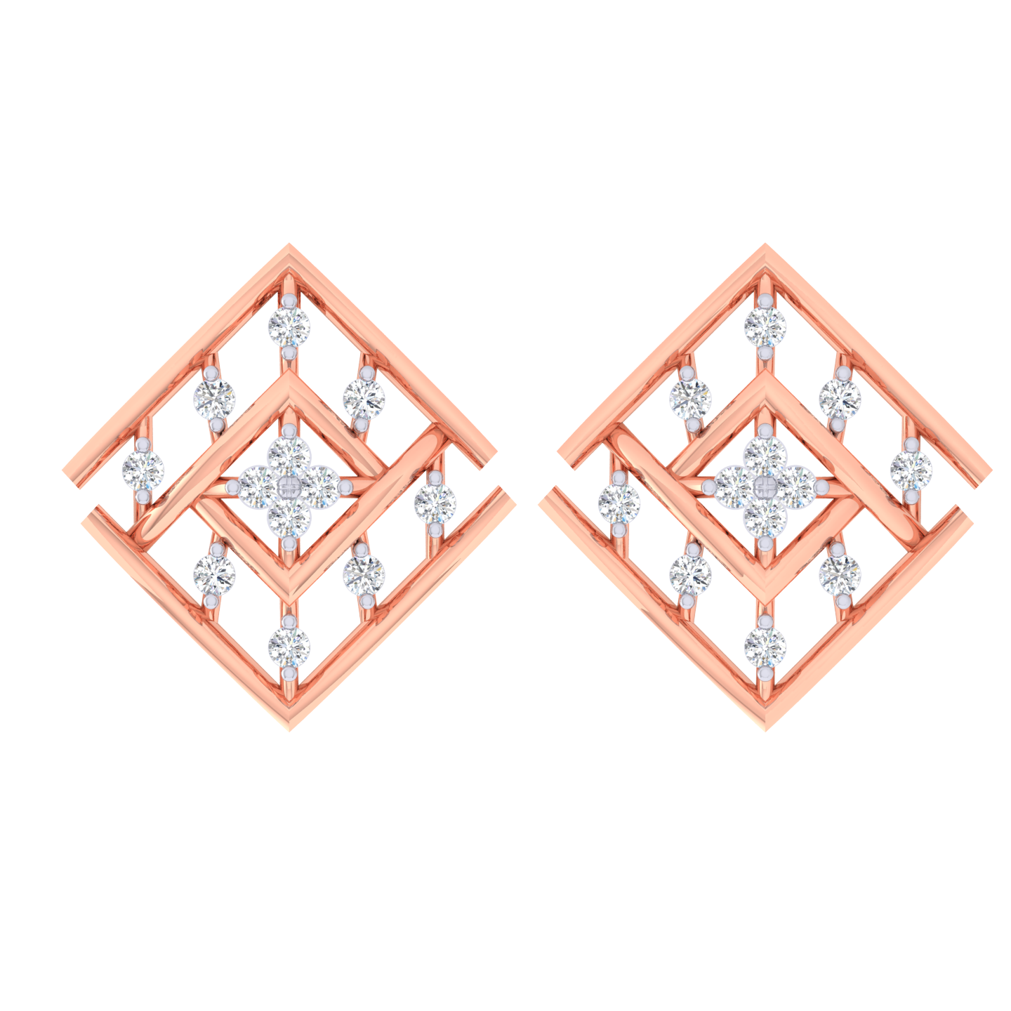 Madisyn Diamond Stud Earrings