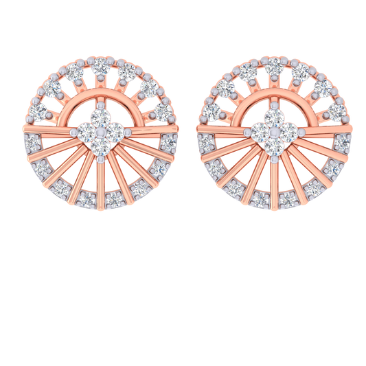 Rubie Diamond Stud Earrings