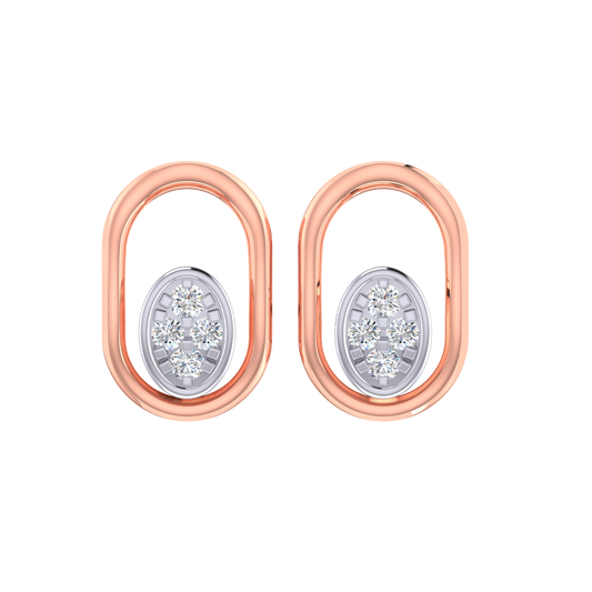 Shiona Diamond Stud Earrings